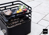 HOEFATS(ホーファッツ) 20501 CUBE専用グリルプレート|ドイツ製 ファイヤーピット BBQ パーツ