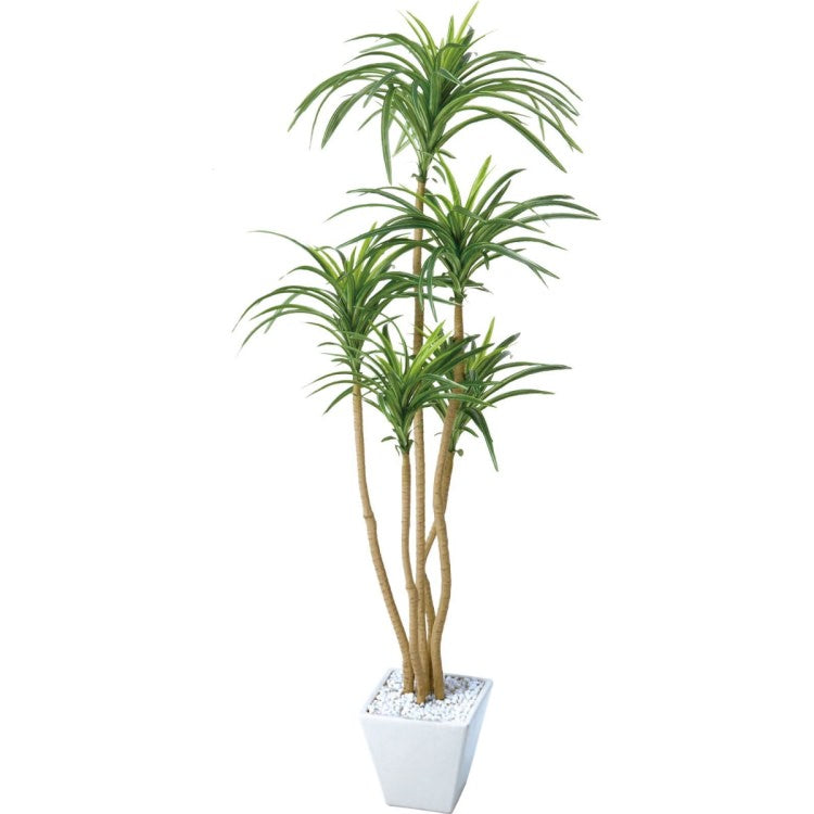 ユッカポット 120cm|GLA-1198 アーティフィシャルグリーン 人工観葉植物 鉢付きグリーン