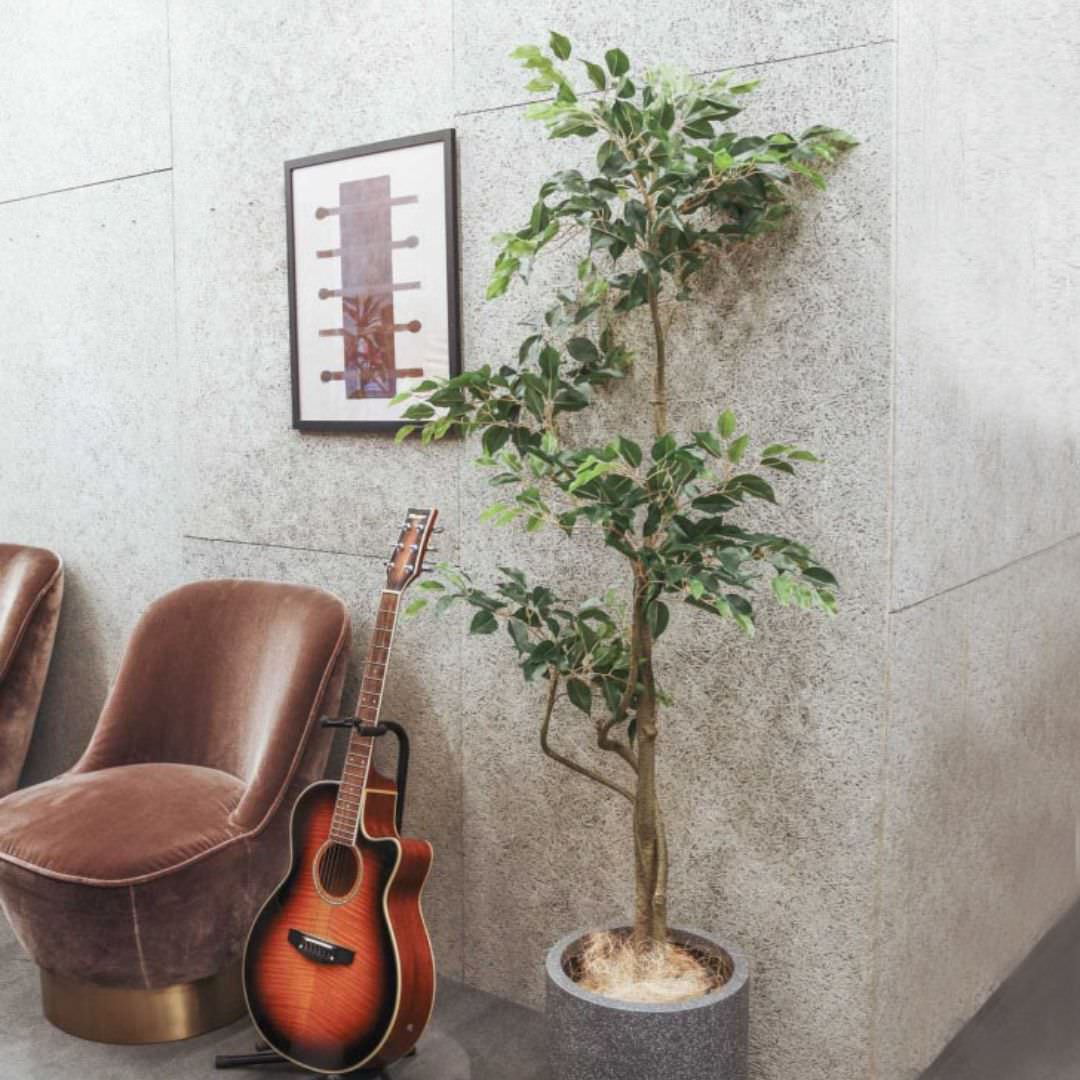 ベンジャミンツリー 180cm|GLP-1580 アーティフィシャルグリーン 人工観葉植物 グリーン