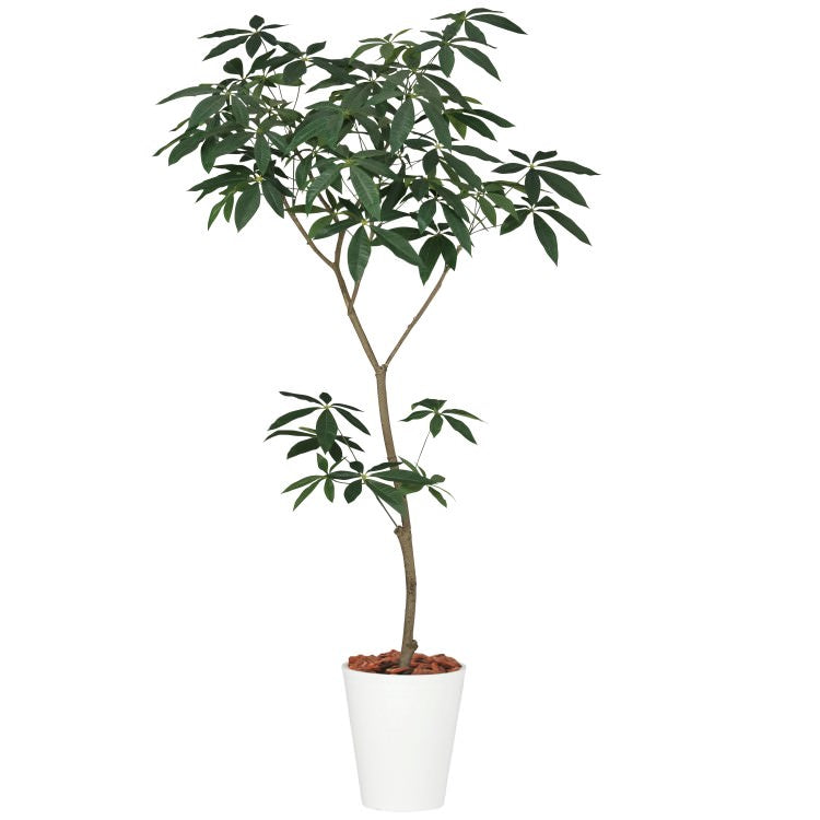 パキラ1.5m|GLPT-209 アーティフィシャルグリーン 人工観葉植物 鉢付きグリーン