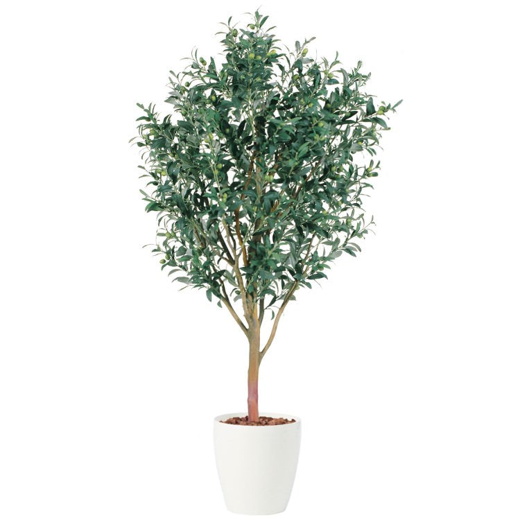 ライプオリーブ W90×H180cm|TK91393 アーティフィシャルグリーン 人工観葉植物 人工樹木 鉢付きグリーン
