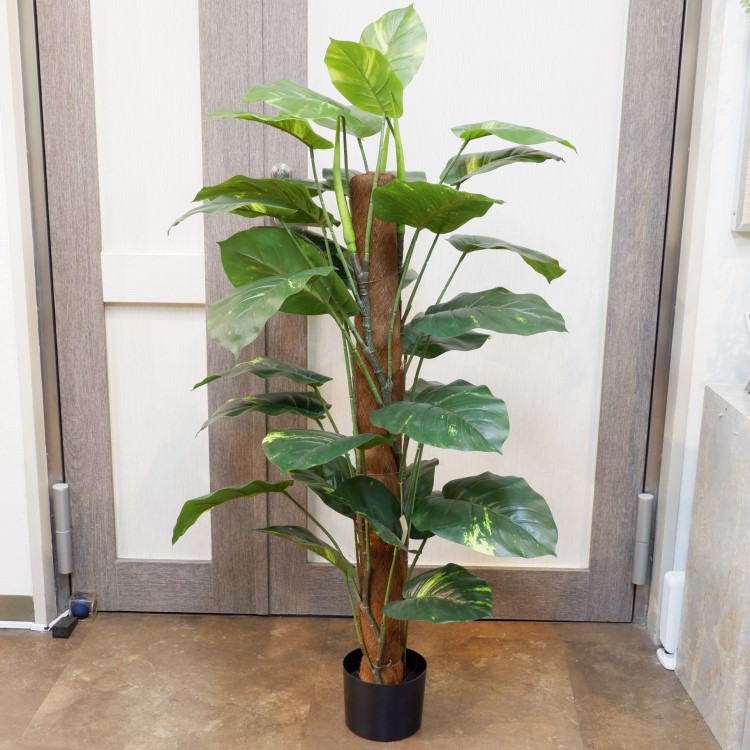 ポトスヘゴポット122cm|FD4038 アーティフィシャルグリーン 人工観葉植物 人工樹木 簡易鉢付きグリーン