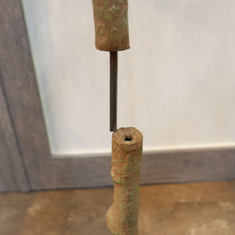 丸葉ユーカリポット(組立式)152cm|VR22006 アーティフィシャルグリーン 人工観葉植物 人工樹木 簡易鉢付きグリーン