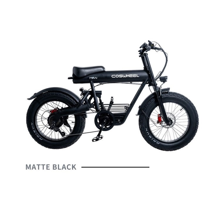 [電動アシスト自転車] 2025年モデル COSWHEEL MIRAI COMFORT マットブラック｜EBIKE 沖縄と離島配送不可 送料無料 2