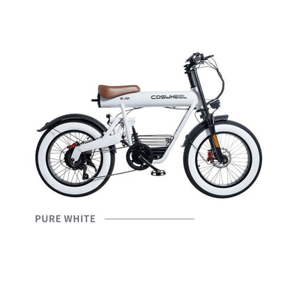 [電動アシスト自転車] 2025年モデル COSWHEEL MIRAI COMFORT ピュアホワイト｜EBIKE 沖縄と離島配送不可 送料無料 [入荷待ち] 2