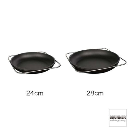 BRUNNER GUSSTO IDP005015 グストパン 28cm｜鋳物鍋 ブルナー グスト MADE IN GERMANY  オール熱源対応！