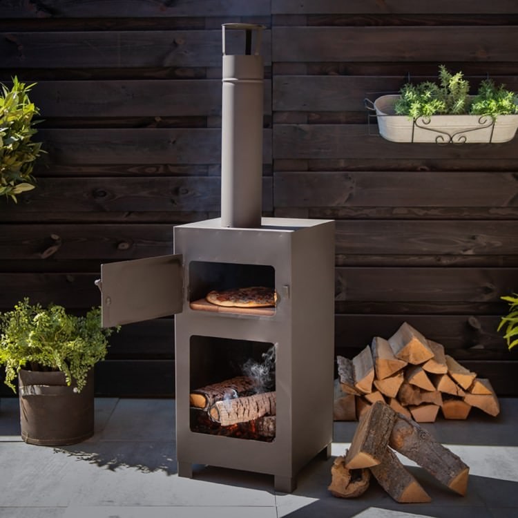 ESSCHERT(エッシャート) ピザオーブン付きテラスヒーター ES-FF516｜オランダ BBQ 本体