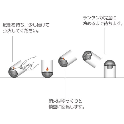 HOEFATS(ホーファッツ) GRAVITY CANDLE M90 キャンドル ランタン｜ドイツ製 グラビティ 本体
