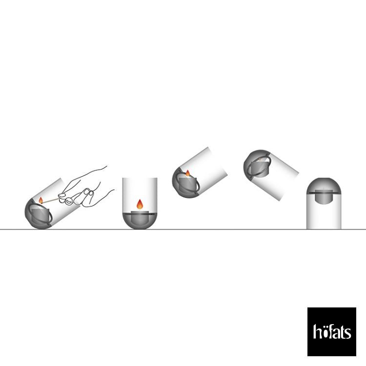 HOEFATS(ホーファッツ) GRAVITY CANDLE Pole キャンドル ランタン ポール｜ドイツ製 グラビティ オプションパーツ
