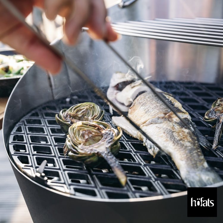 HOEFATS(ホーファッツ) 10301 CONE専用ヘルシーグリル｜ドイツ製 コーン ファイヤーピット BBQ パーツ [2025年夏頃入荷予定]