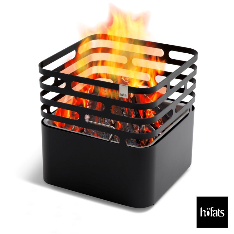 HOEFATS(ホーファッツ) 20101 CUBE ファイヤーバスケット｜ドイツ製 キューブ ファイヤーピット スクエアタイプ ミニマム BBQ 本体 [入荷待ち]
