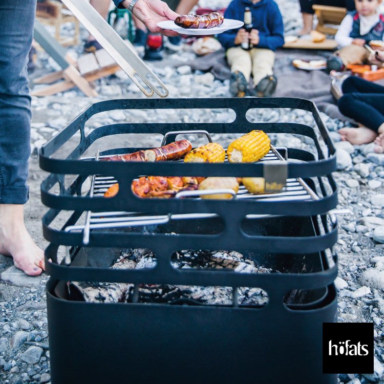HOEFATS(ホーファッツ) 20301 CUBE専用グリル網｜ドイツ製 ファイヤーピット BBQ パーツ