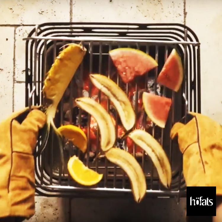 HOEFATS(ホーファッツ) 20301 CUBE専用グリル網｜ドイツ製 ファイヤーピット BBQ パーツ