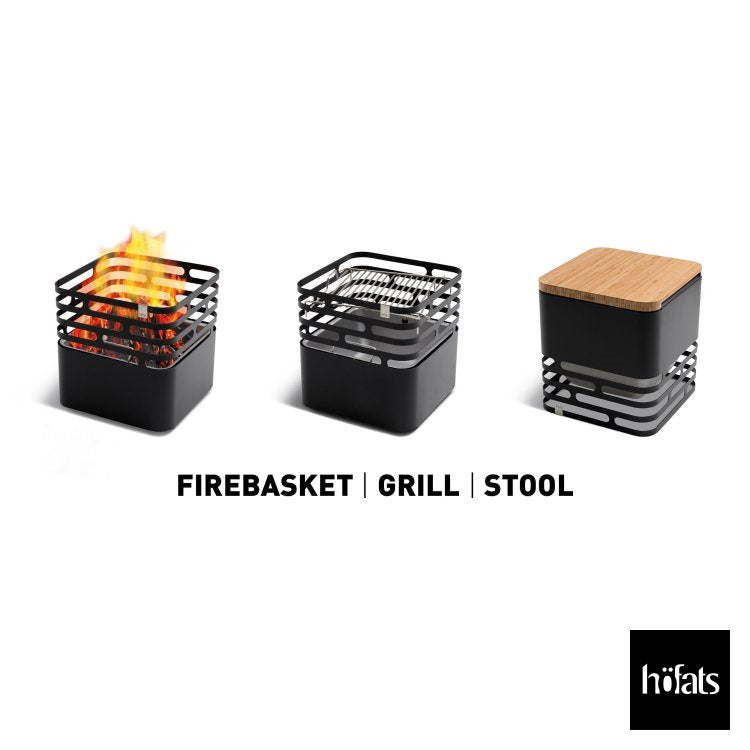 HOEFATS(ホーファッツ) 20402 CUBE専用カバー｜ドイツ製 ファイヤーピット BBQ パーツ
