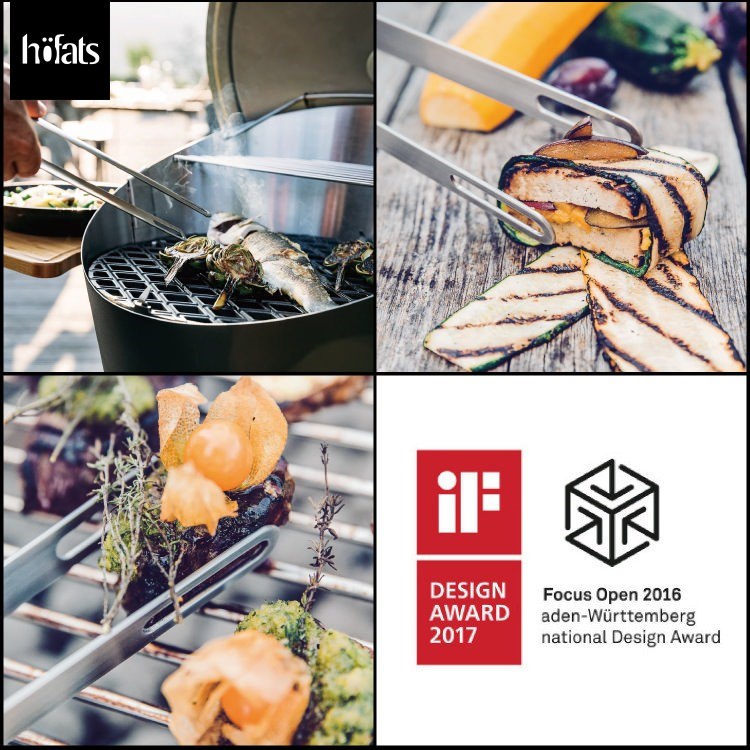 HOEFATS(ホーファッツ) 30401 バーベキュートング 40cm｜ドイツ製 ファイヤーピット BBQ アクセサリ