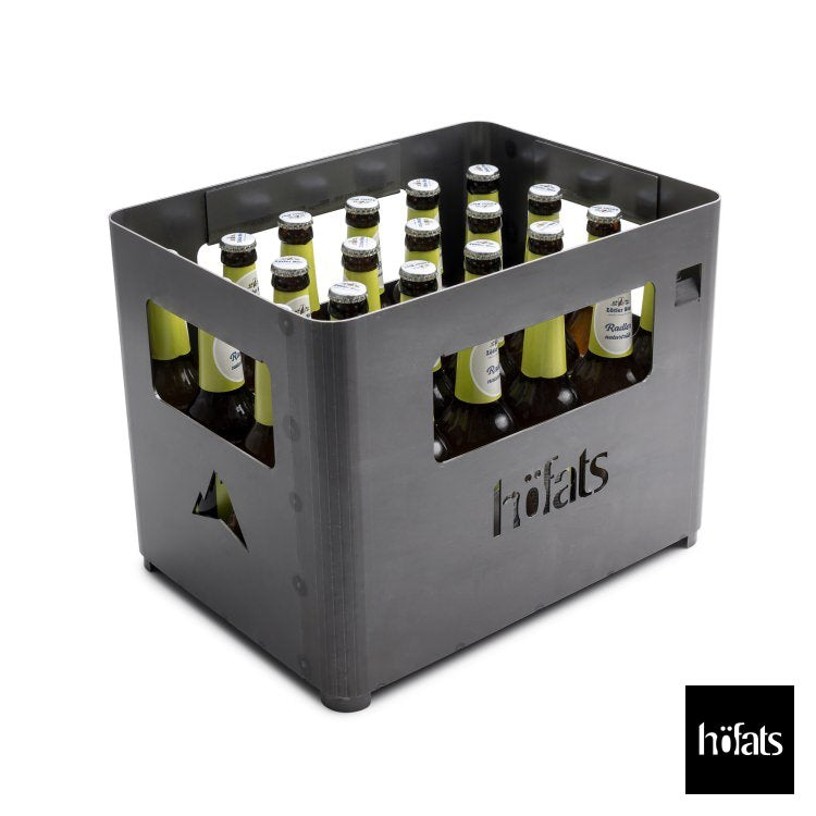 HOEFATS(ホーファッツ) 70101 BEER BOX ファイヤーバスケット｜ドイツ製 ビアボックス ファイヤーピット コンテナ BBQ 本体