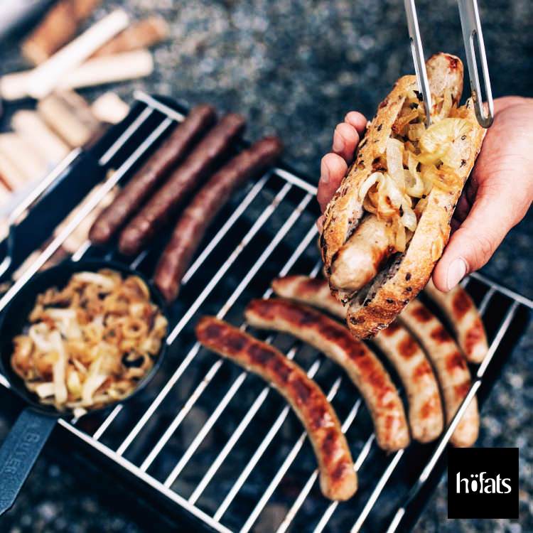 HOEFATS(ホーファッツ) 70301 BEER BOX専用グリル網｜ドイツ製 ファイヤーピット BBQ パーツ
