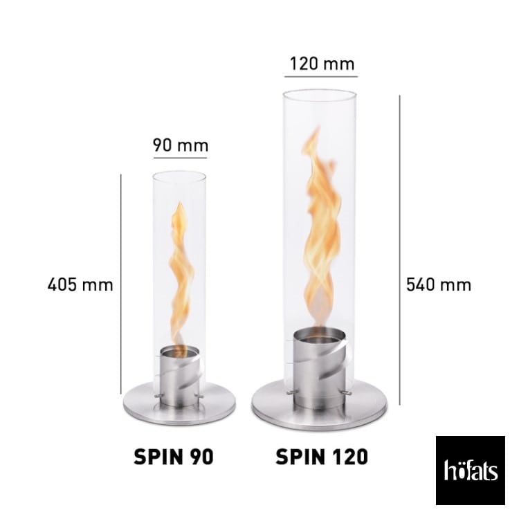 HOEFATS(ホーファッツ) 90101 SPIN 120 テーブルトップランタン｜ドイツ製 スピン 本体 缶付属 燃料無し