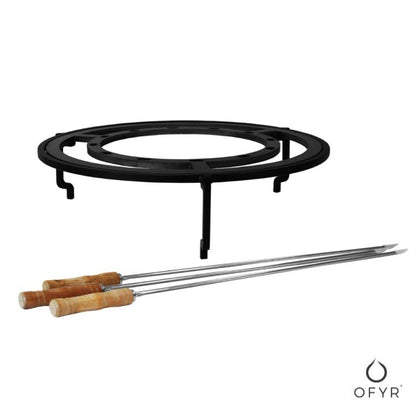 OFYR(オフィア) ブラジリアングリルセット｜グリルオプション パーツ 串焼き シュラスコ バーベキューグリル オランダ製 アウトドア クッキンググリル OAGB100
