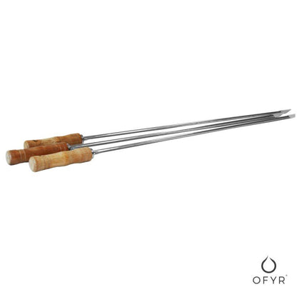 OFYR(オフィア) シュラスコ用焼き串 1セット｜グリルオプション パーツ 串焼き シュラスコ バーベキューグリル オランダ製 アウトドア クッキンググリル OF-OAS85