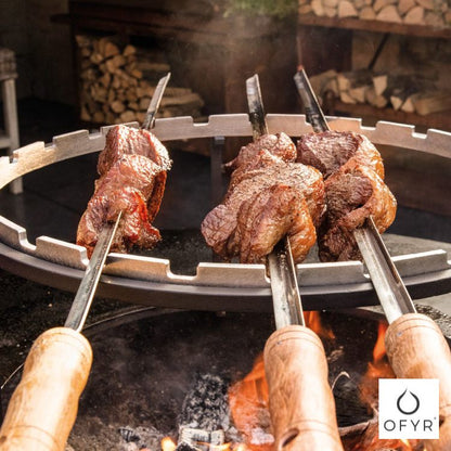 OFYR(オフィア) シュラスコ用焼き串 1セット｜グリルオプション パーツ 串焼き シュラスコ バーベキューグリル オランダ製 アウトドア クッキンググリル OF-OAS85