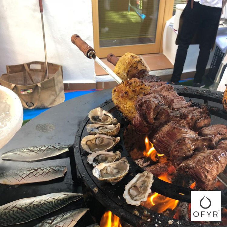 OFYR(オフィア) シュラスコ用焼き串 1セット｜グリルオプション パーツ 串焼き シュラスコ バーベキューグリル オランダ製 アウトドア クッキンググリル OF-OAS85