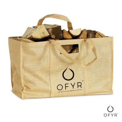 OFYR(オフィア) オリジナルロゴバッグ｜アウトドアグリル アクセサリー 薪入れ バッグ 保護ケース バーベキューグリル オランダ製 アウトドア クッキング  OF-OAWB