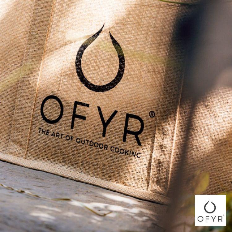 OFYR(オフィア) オリジナルロゴバッグ｜アウトドアグリル アクセサリー 薪入れ バッグ 保護ケース バーベキューグリル オランダ製 アウトドア クッキング  OF-OAWB