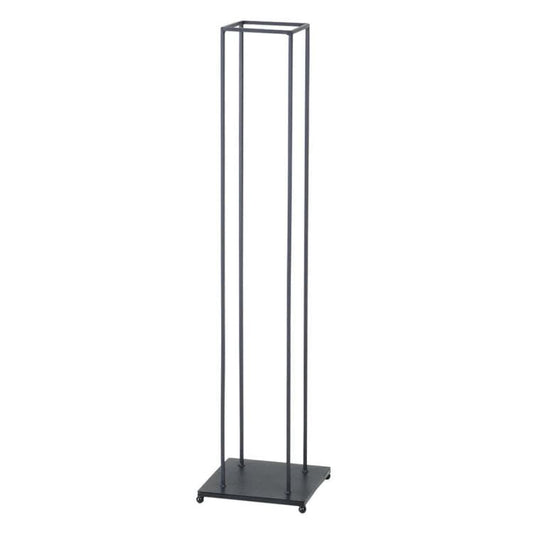●IRON STAND アイアンスタンド 18□120H ｜CLAY クレイ BLACK 大型200 530-089-800 インテリア雑貨 沖縄・離島は船便 離島は別途送料