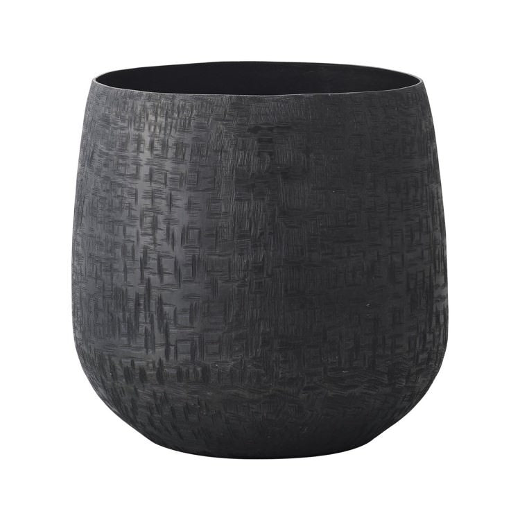 Aluminum Pot アルミニウムポット 24直径23H ｜CLAY クレイ BLACK 570-011-802 インテリア雑貨