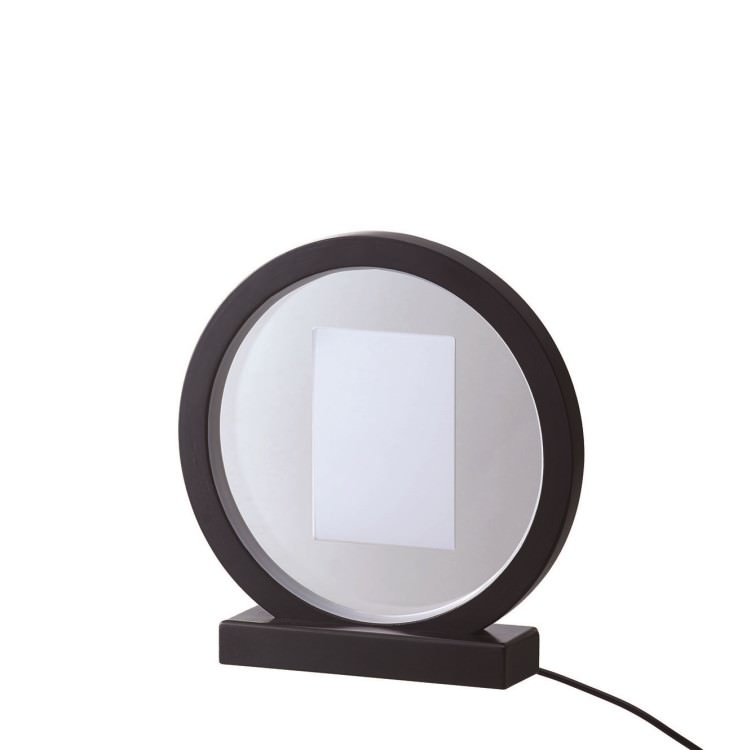 Lighting Frame Lune ライティングフレームルーン 25L6W26H ｜CLAY クレイ BLACK 670-200-802 インテリア雑貨