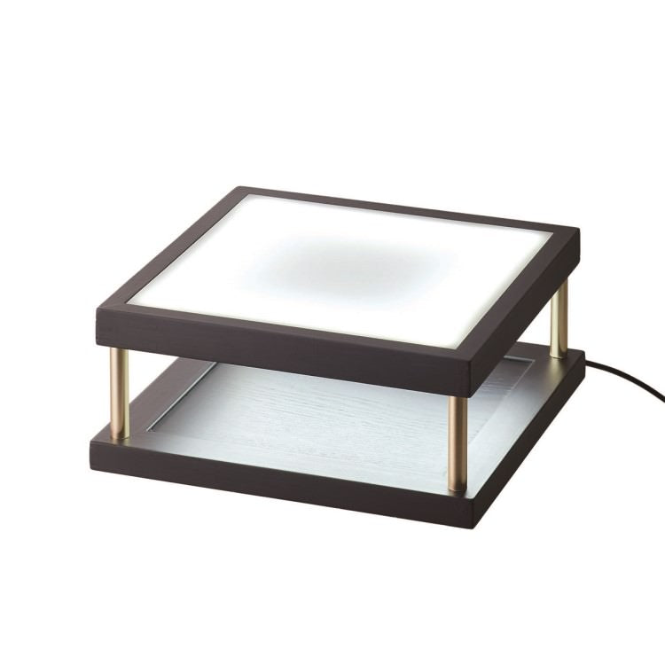 Lighting Table Altar ライティングテーブルオルター 27□11H ｜CLAY クレイ BLACK 670-250-802 インテリア雑貨
