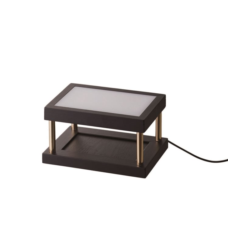 Lighting Table Altar ライティングテーブルオルター 21L15W11H ｜CLAY クレイ BLACK 670-251-802 インテリア雑貨