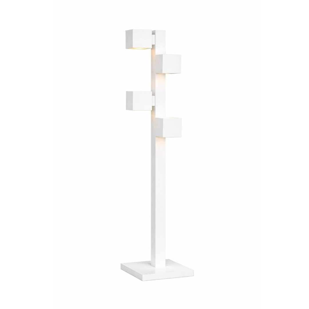 DCS CUBE-LED ホワイト F3181LE-W  | DCSデザインのおしゃれでユニークなフロアスタンドライト