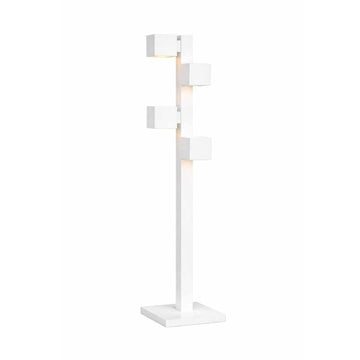 DCS CUBE-LED ホワイト F3181LE-W  | DCSデザインのおしゃれでユニークなフロアスタンドライト