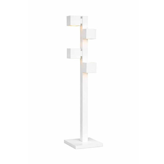 DCS CUBE-LED ホワイト F3181LE-W  | DCSデザインのおしゃれでユニークなフロアスタンドライト