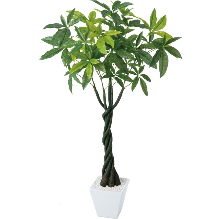 パキラポット 110cm｜GLA-1197 アーティフィシャルグリーン 人工観葉植物 鉢付きグリーン