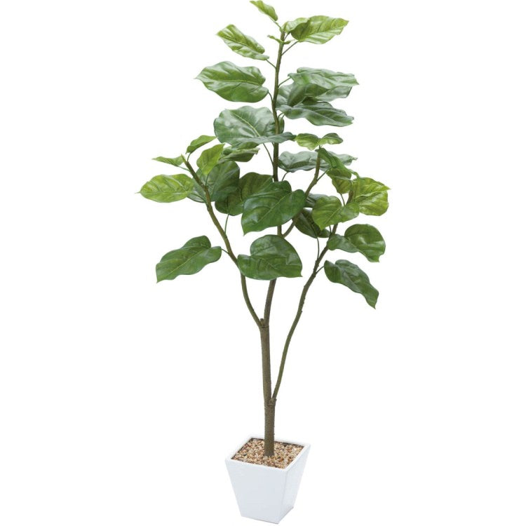 ウンベラータ 120cm｜GLA-1437 アーティフィシャルグリーン 人工観葉植物 鉢付きグリーン
