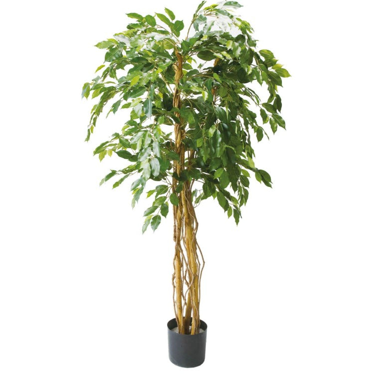 ベンジャミントリプルバイン 180cm｜GLP-1190 アーティフィシャルグリーン 人工観葉植物 グリーン