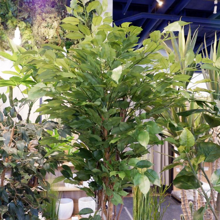 ベンジャミントリプルバイン 180cm｜GLP-1190 アーティフィシャルグリーン 人工観葉植物 グリーン