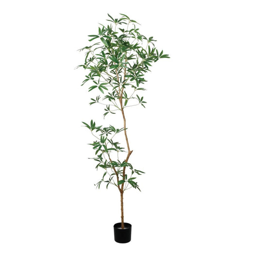 シェフレラアンガスティフォリア 180cm｜GLP-1568 アーティフィシャルグリーン 人工観葉植物 グリーン