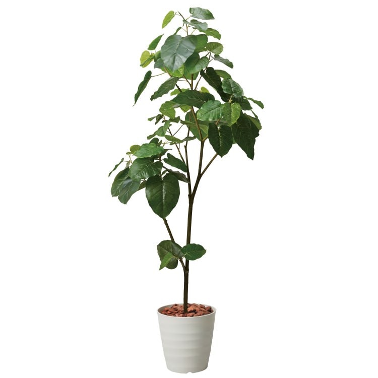 180cmウンベラータポット｜GLPS-1512IVL アーティフィシャルグリーン 人工観葉植物 鉢付きグリーン