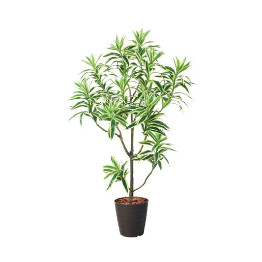 115cmドラセナインディ(ポットカラー:ブラウン)｜GLPS-1536BRL アーティフィシャルグリーン 人工観葉植物 鉢付きグリーン