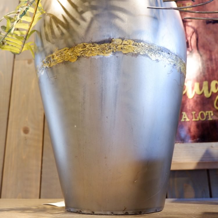 IRON VASE アイアンベース 花瓶｜横浜ディスプレイミュージアム PED-0033 インテリア雑貨
