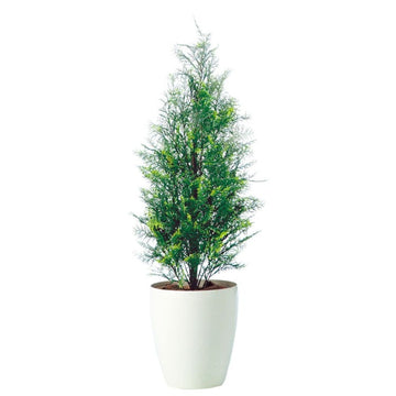 ヒバ W30×H90cm｜TK91404 アーティフィシャルグリーン 人工観葉植物 人工樹木 鉢付きグリーン