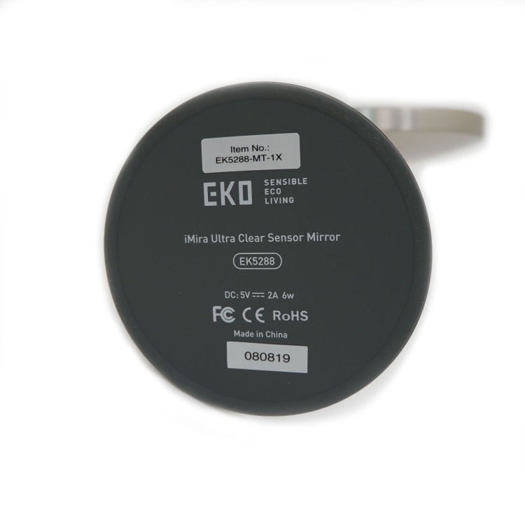 EKO(イーケーオー) イミラ LEDメイクアップミラー センサー機能付き｜スタンドミラー ステンレス EK5288MT-1X