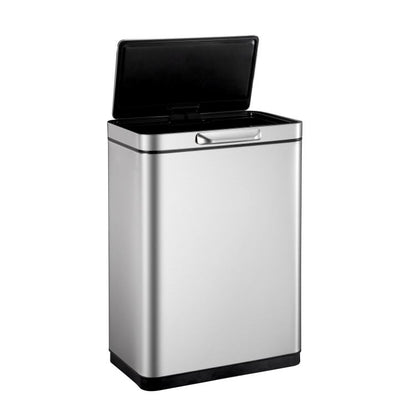 EKO(イーケーオー) イータッチエレクトリック タッチビン30L｜ゴミ箱 シルバー タッチ式 ステンレス EK9180RMT-30L