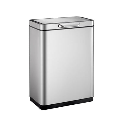 EKO(イーケーオー) イータッチエレクトリック タッチビン45L｜ゴミ箱 シルバー タッチ式 ステンレス EK9180RMT-45L