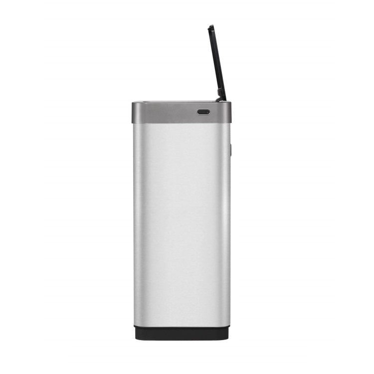 EKO(イーケーオー) ミラージュX センサービン45L｜ゴミ箱 シルバー センサー ステンレス インナーなし EK9260RMT-45L