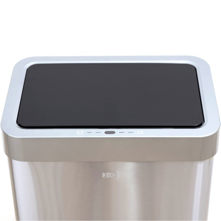 EKO(イーケーオー) ミラージュX センサービン45L｜ゴミ箱 シルバー センサー ステンレス インナーなし EK9260RMT-45L